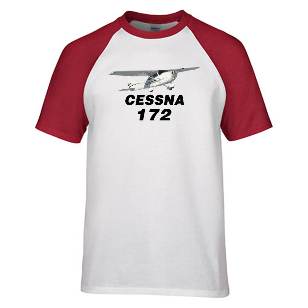 The Cessna 172 Designed Raglan T-Shirts