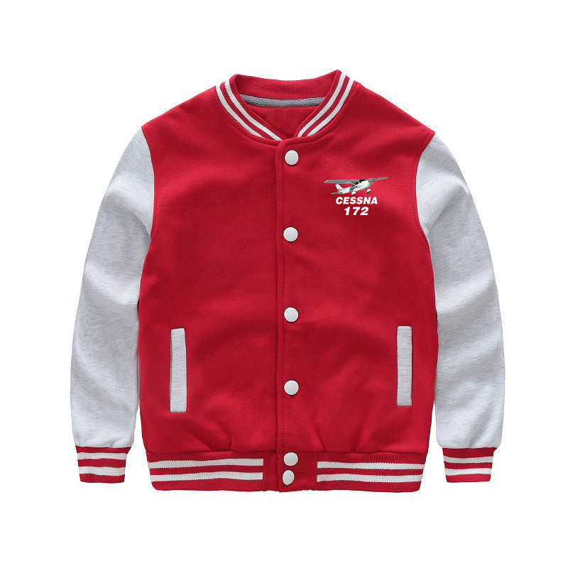 The Cessna 172 Designed "CHILDREN" Baseball Jackets