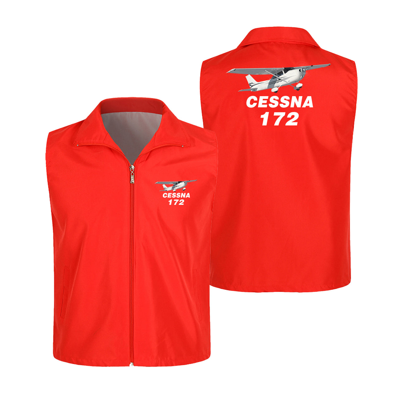 The Cessna 172 Designed Thin Style Vests
