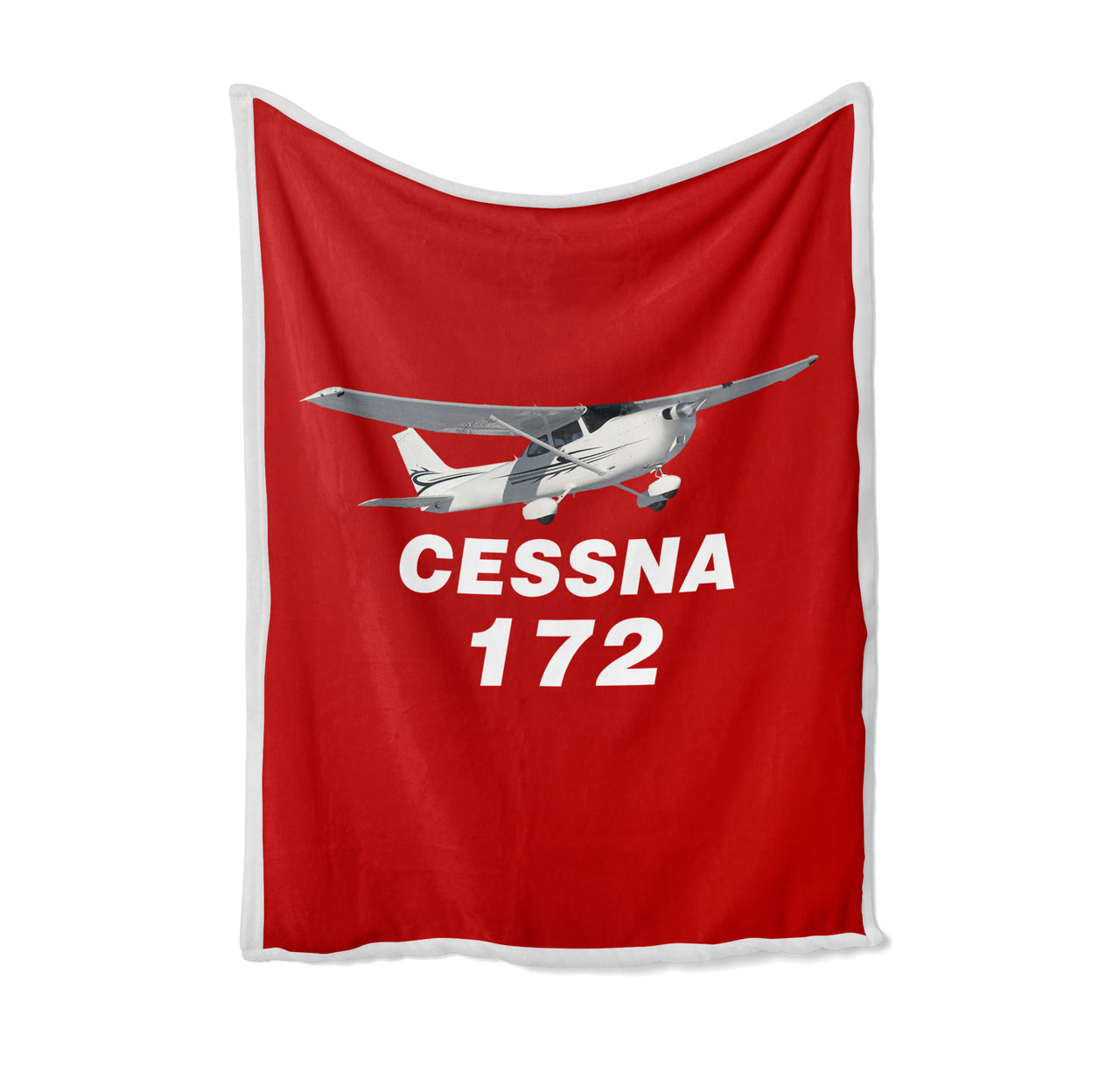 The Cessna 172 Designed Bed Blankets & Covers