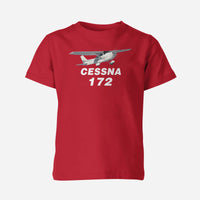 Thumbnail for The Cessna 172 Designed Children T-Shirts