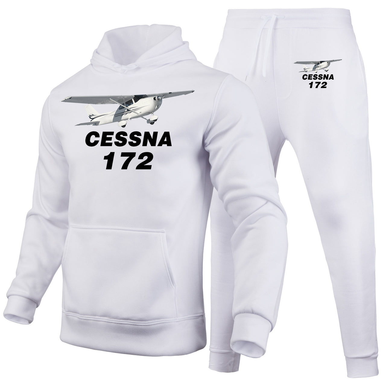 The Cessna 172 Designed Hoodies & Sweatpants Set
