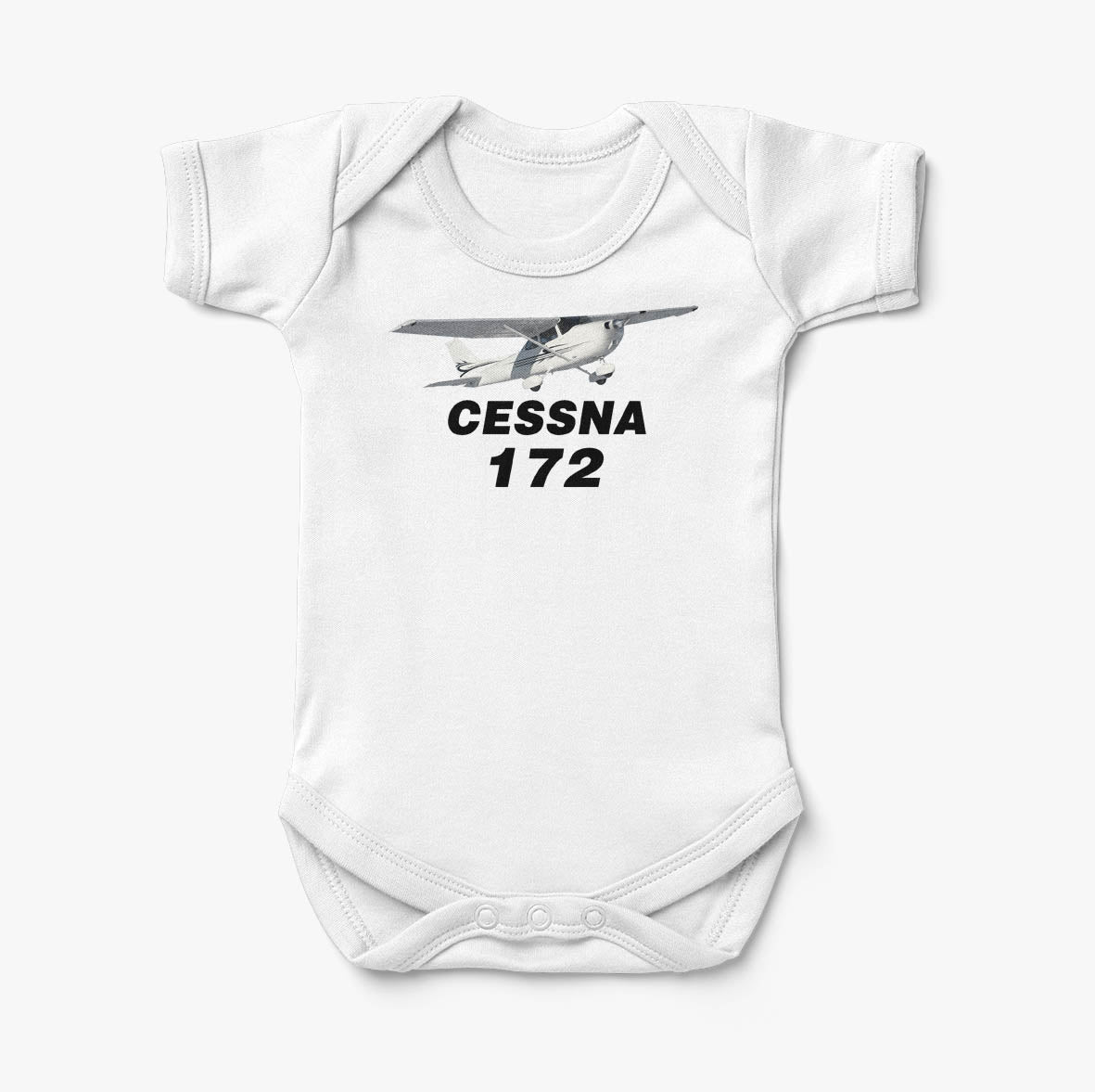 The Cessna 172 Designed Baby Bodysuits