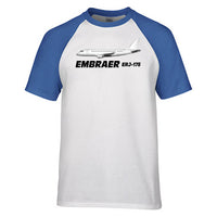 Thumbnail for The Embraer ERJ-175 Designed Raglan T-Shirts