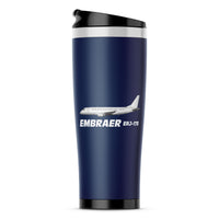 Thumbnail for The Embraer ERJ-175 Designed Stainless Steel Travel Mugs