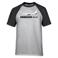 Thumbnail for The Embraer ERJ-175 Designed Raglan T-Shirts