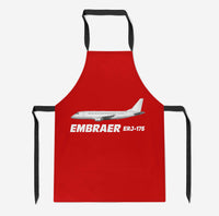 Thumbnail for The Embraer ERJ-175 Designed Kitchen Aprons