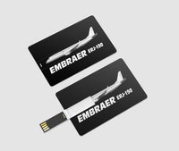 Thumbnail for The Embraer ERJ-190 Designed USB Cards