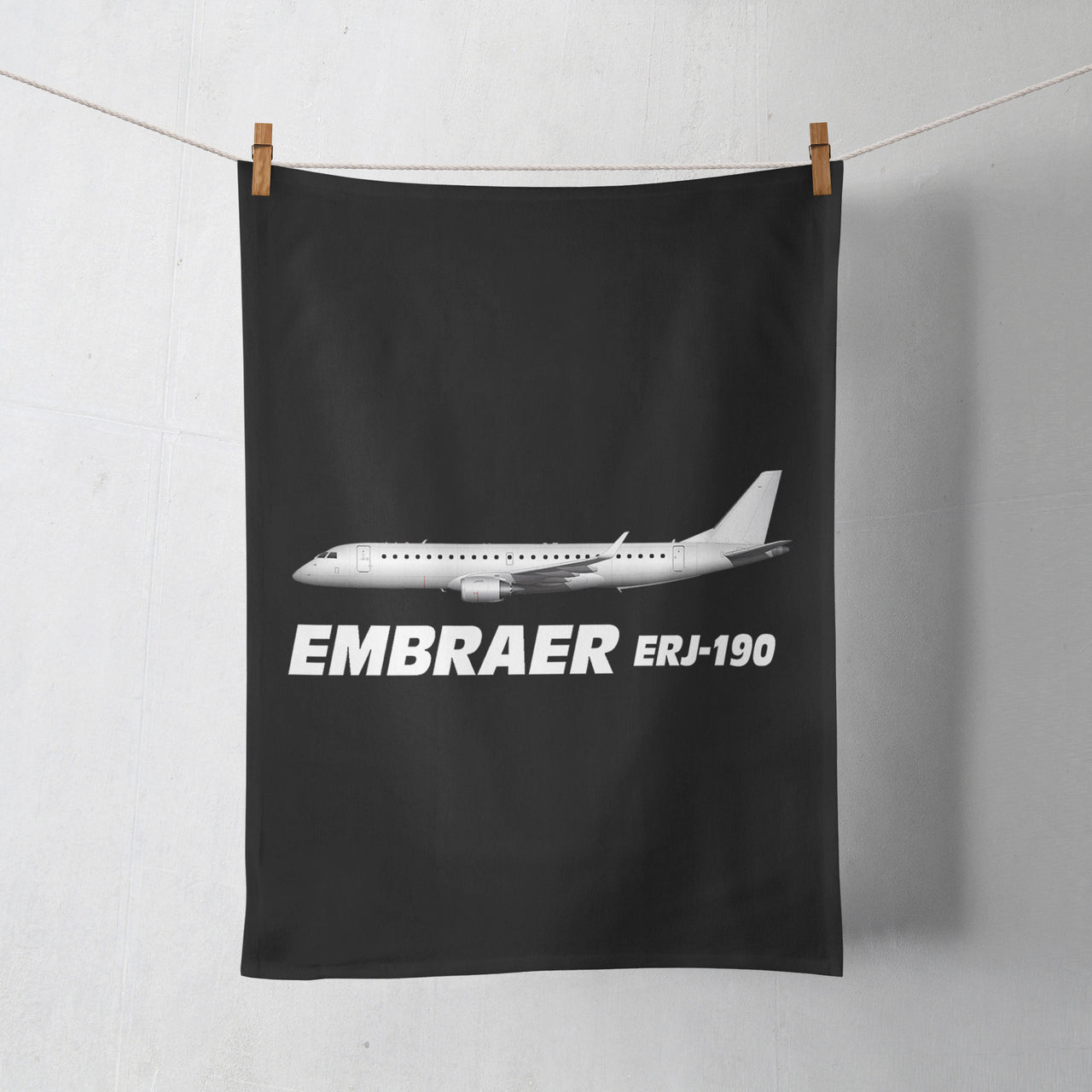 The Embraer ERJ-190 Designed Towels
