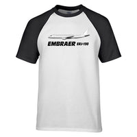 Thumbnail for The Embraer ERJ-190 Designed Raglan T-Shirts