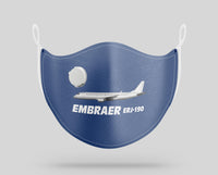 Thumbnail for The Embraer ERJ-190 Designed Face Masks