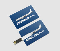 Thumbnail for The Embraer ERJ-190 Designed USB Cards