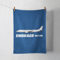 Thumbnail for The Embraer ERJ-190 Designed Towels