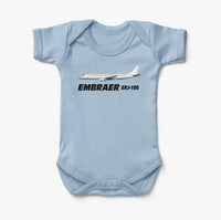 Thumbnail for The Embraer ERJ-190 Designed Baby Bodysuits