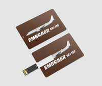 Thumbnail for The Embraer ERJ-190 Designed USB Cards