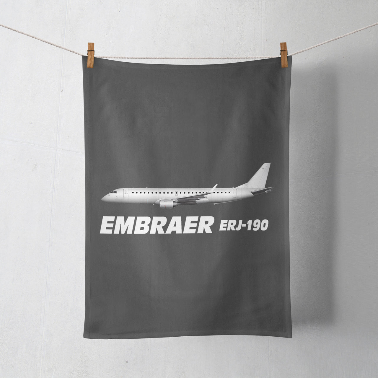 The Embraer ERJ-190 Designed Towels