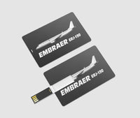 Thumbnail for The Embraer ERJ-190 Designed USB Cards