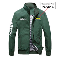 Thumbnail for The Embraer ERJ-190 Designed Stylish Jackets
