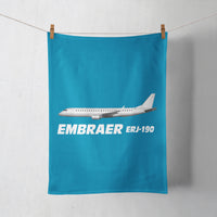 Thumbnail for The Embraer ERJ-190 Designed Towels