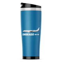 Thumbnail for The Embraer ERJ-190 Designed Stainless Steel Travel Mugs