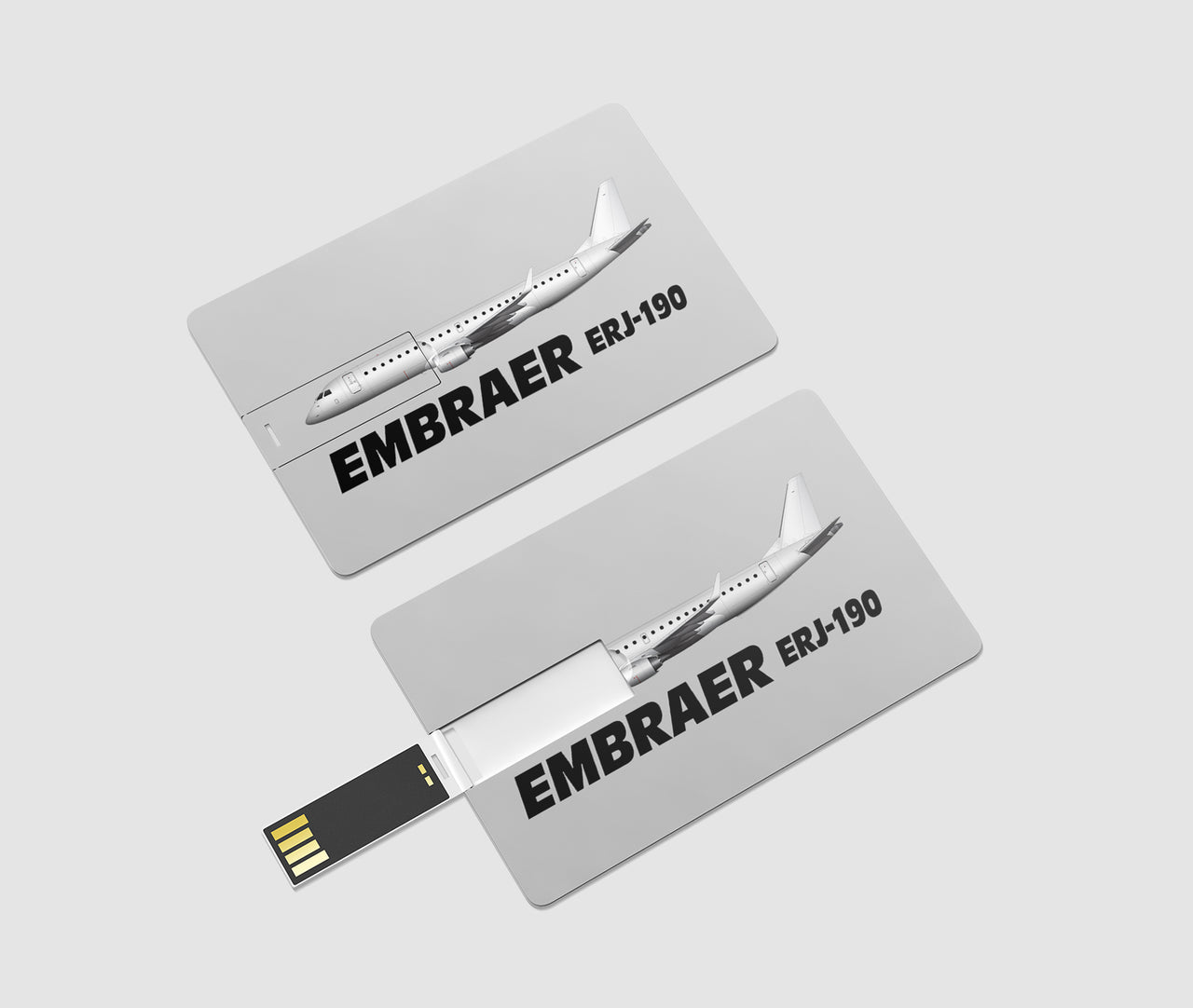 The Embraer ERJ-190 Designed USB Cards