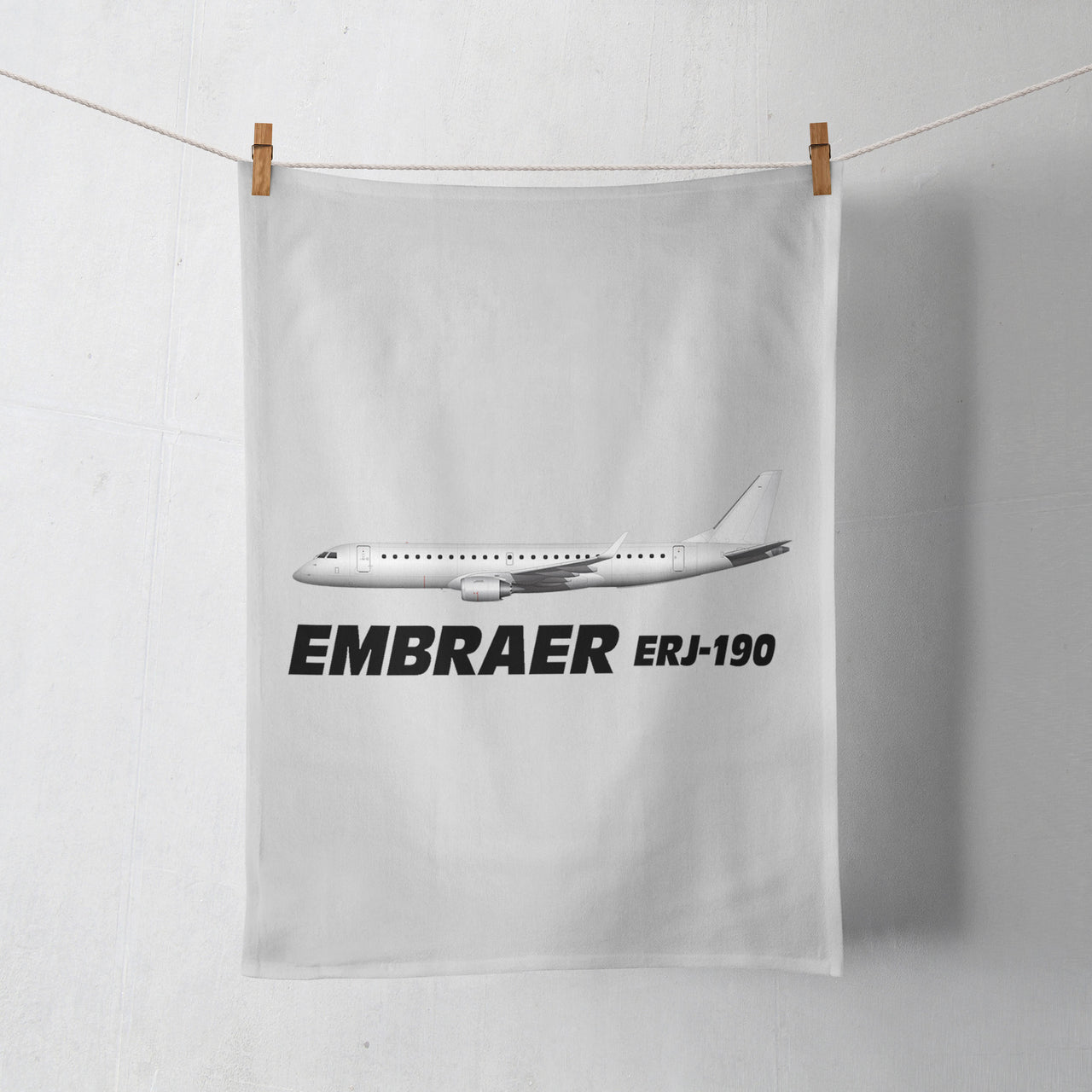 The Embraer ERJ-190 Designed Towels