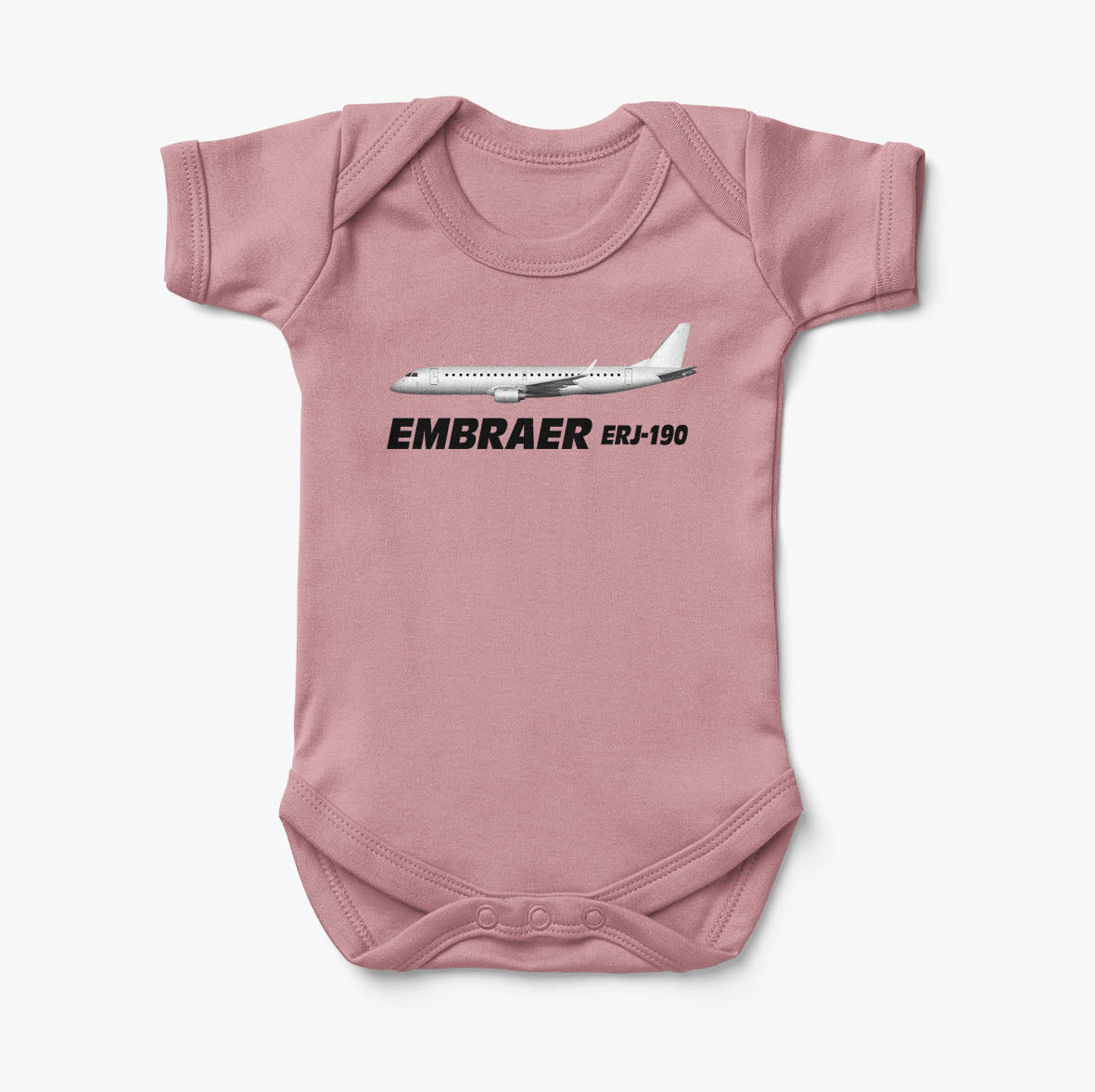 The Embraer ERJ-190 Designed Baby Bodysuits