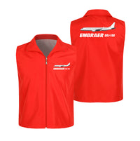Thumbnail for The Embraer ERJ-190 Designed Thin Style Vests