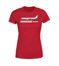 Thumbnail for The Embraer ERJ-190 Designed Women T-Shirts