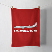 Thumbnail for The Embraer ERJ-190 Designed Towels