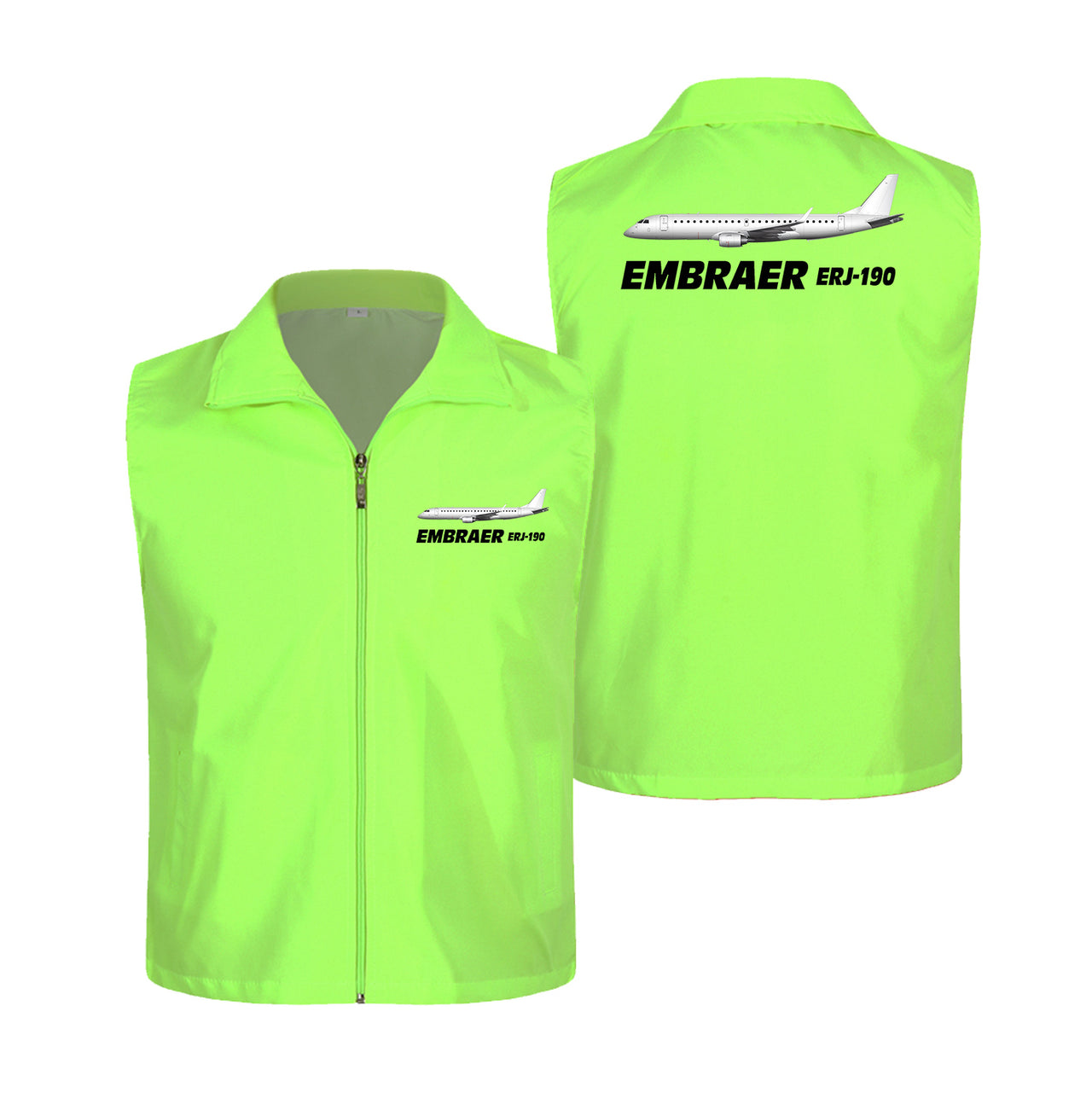 The Embraer ERJ-190 Designed Thin Style Vests