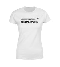 Thumbnail for The Embraer ERJ-190 Designed Women T-Shirts