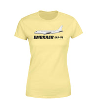 Thumbnail for The Embraer ERJ-175 Designed Women T-Shirts