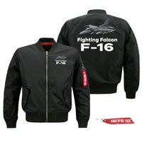 Thumbnail for The Fighting Falcon F16 Designed Pilot Jackets (Customizable)