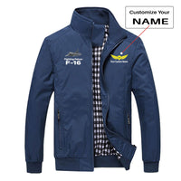 Thumbnail for The Fighting Falcon F16 Designed Stylish Jackets