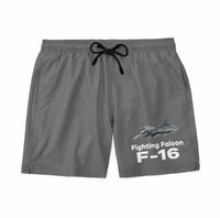 Thumbnail for The Fighting Falcon F16 Designed Swim Trunks & Shorts