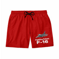 Thumbnail for The Fighting Falcon F16 Designed Swim Trunks & Shorts