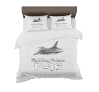 Thumbnail for The Fighting Falcon F16 Designed Bedding Sets
