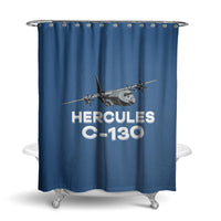 Thumbnail for The Hercules C130 Designed Shower Curtains