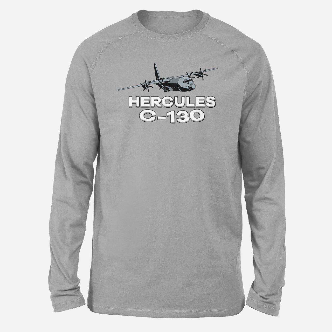 The Hercules C130 Designed Long-Sleeve T-Shirts