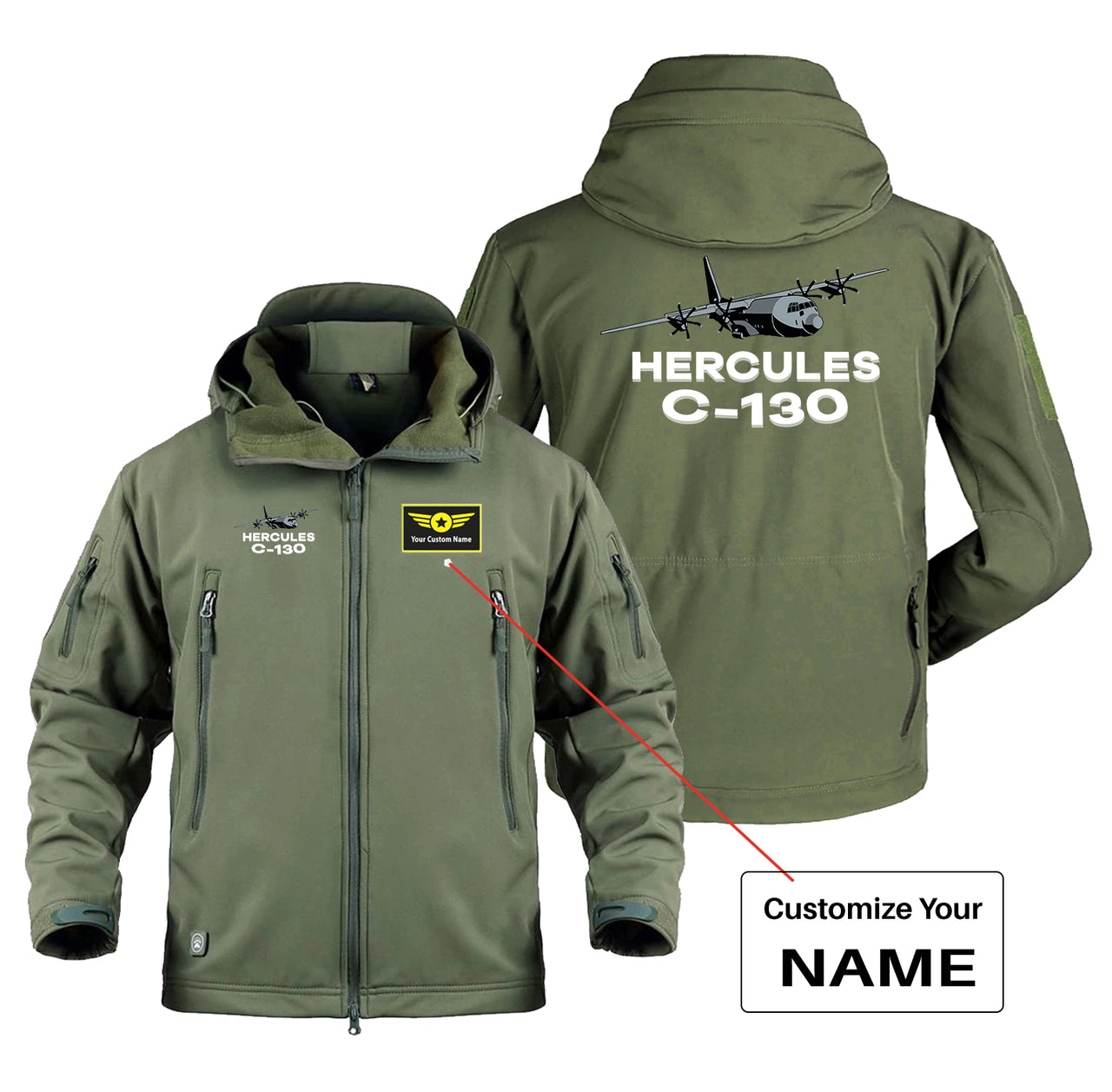 The Hercules C130 Designed Military Jackets (Customizable)