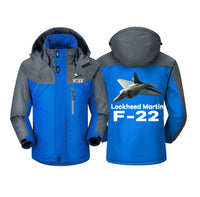 Thumbnail for The Lockheed Martin F22 Designed Thick Winter Jackets