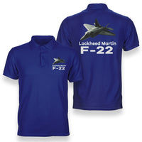 Thumbnail for The Lockheed Martin F22 Designed Double Side Polo T-Shirts