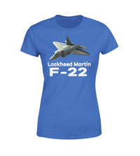 Thumbnail for The Lockheed Martin F22 Designed Women T-Shirts