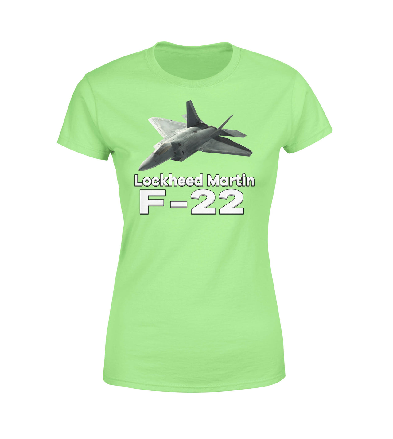 The Lockheed Martin F22 Designed Women T-Shirts