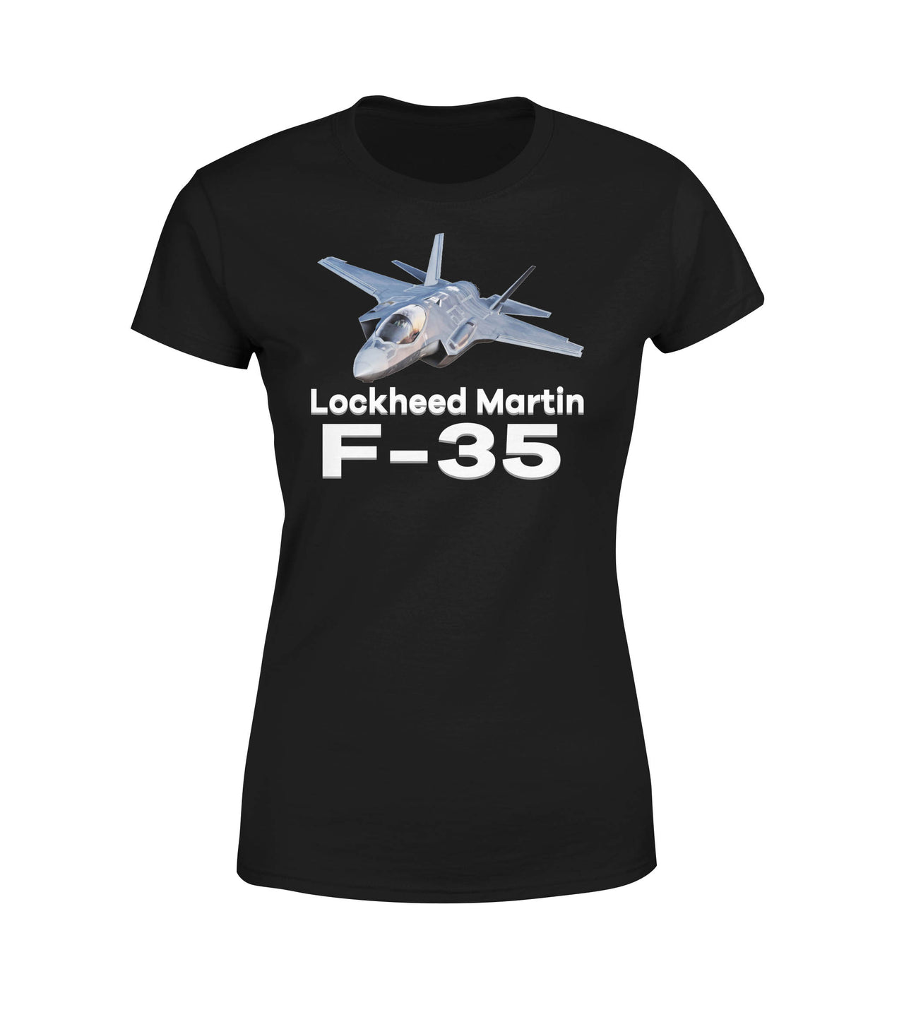 The Lockheed Martin F35 Designed Women T-Shirts