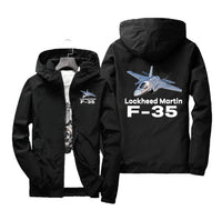 Thumbnail for The Lockheed Martin F35 Designed Windbreaker Jackets