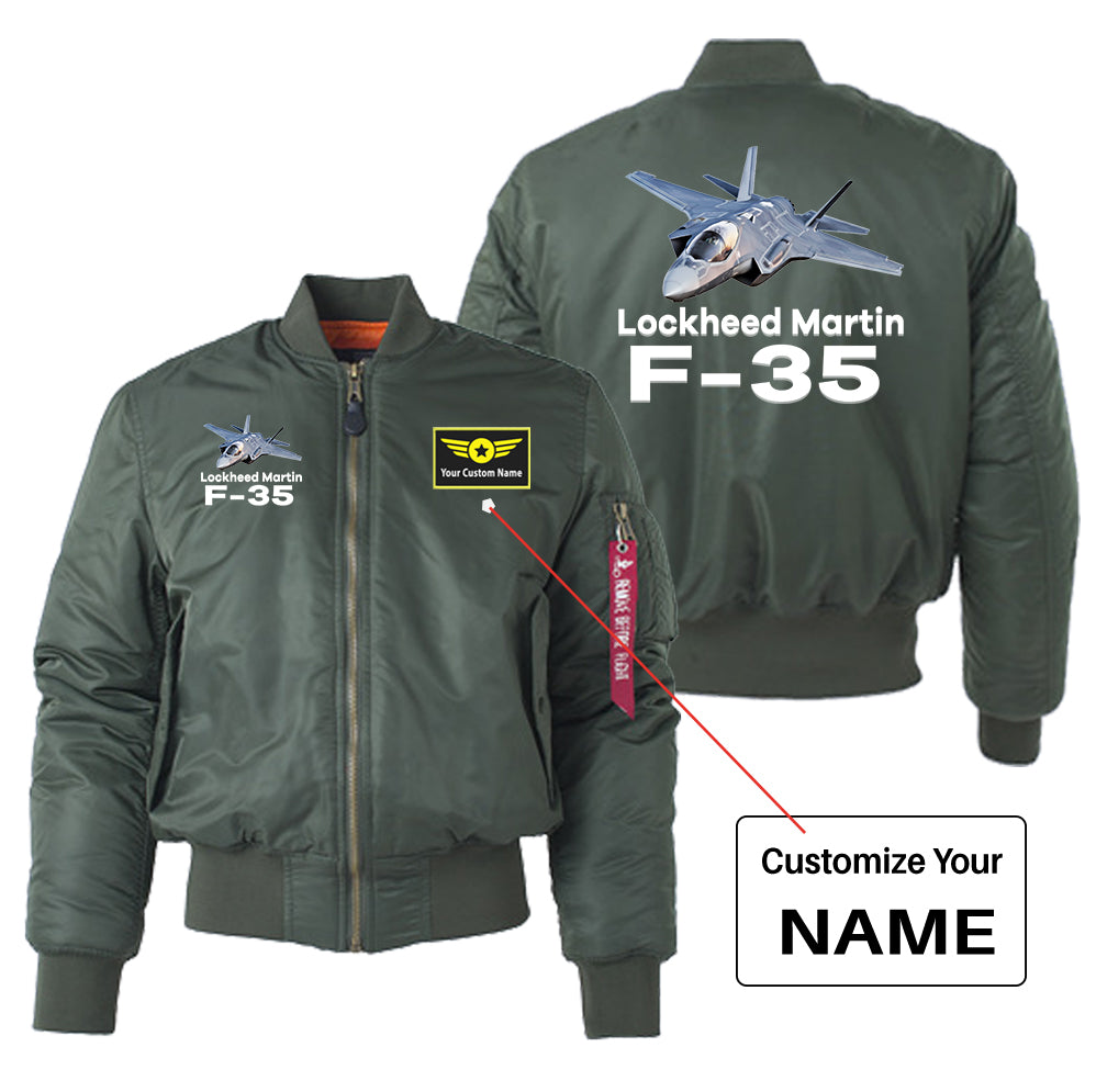 The Lockheed Martin F35 Designed Women Bomber Jackets Aviation Shop