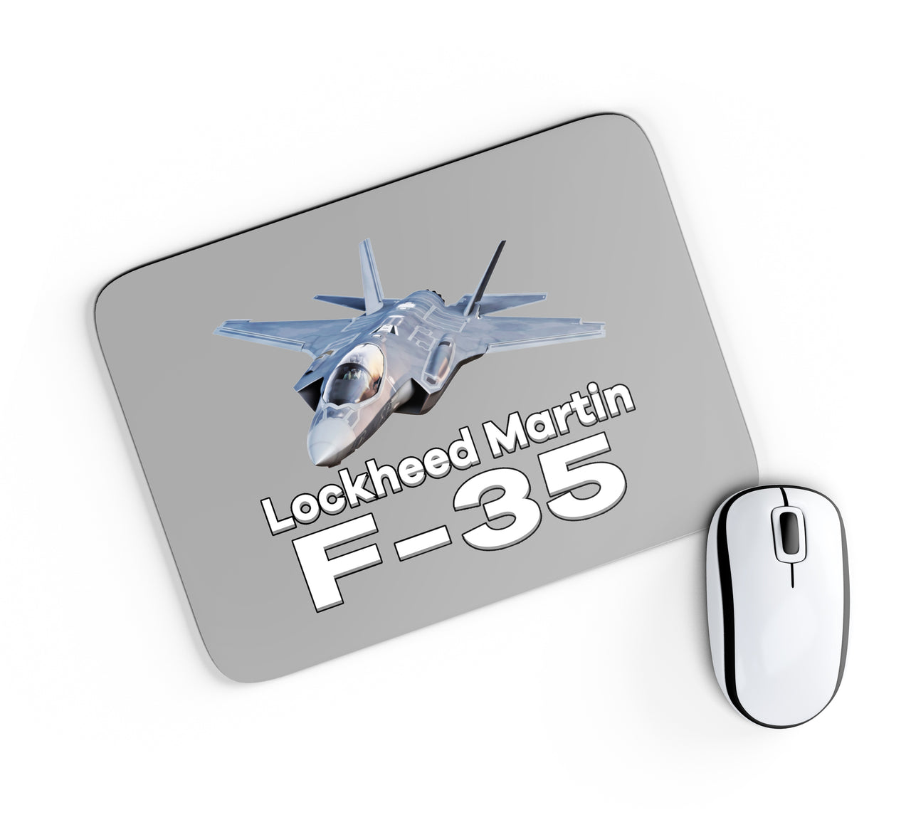 The Lockheed Martin F35 Designed Mouse Pads