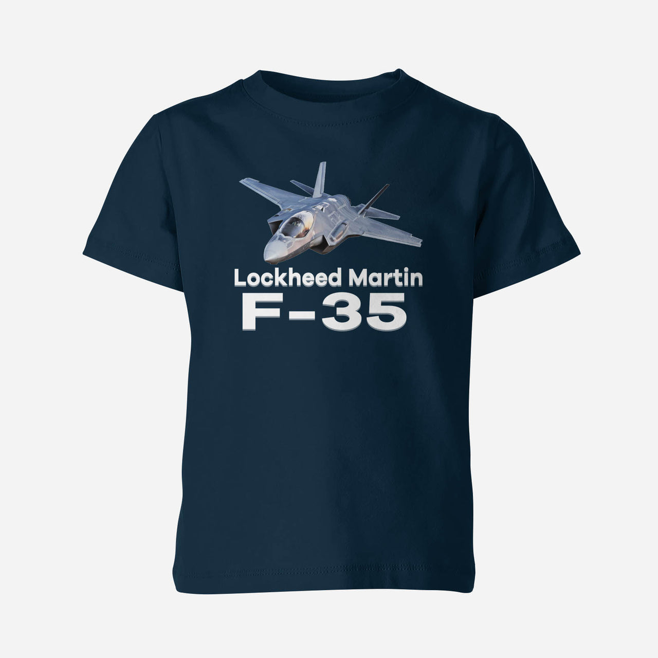 The Lockheed Martin F35 Designed Children T-Shirts
